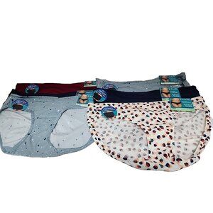 Vanity Fair Women's 6 Prs Panties 18291 Beyond Comfort Assorted Colors 8/XL New